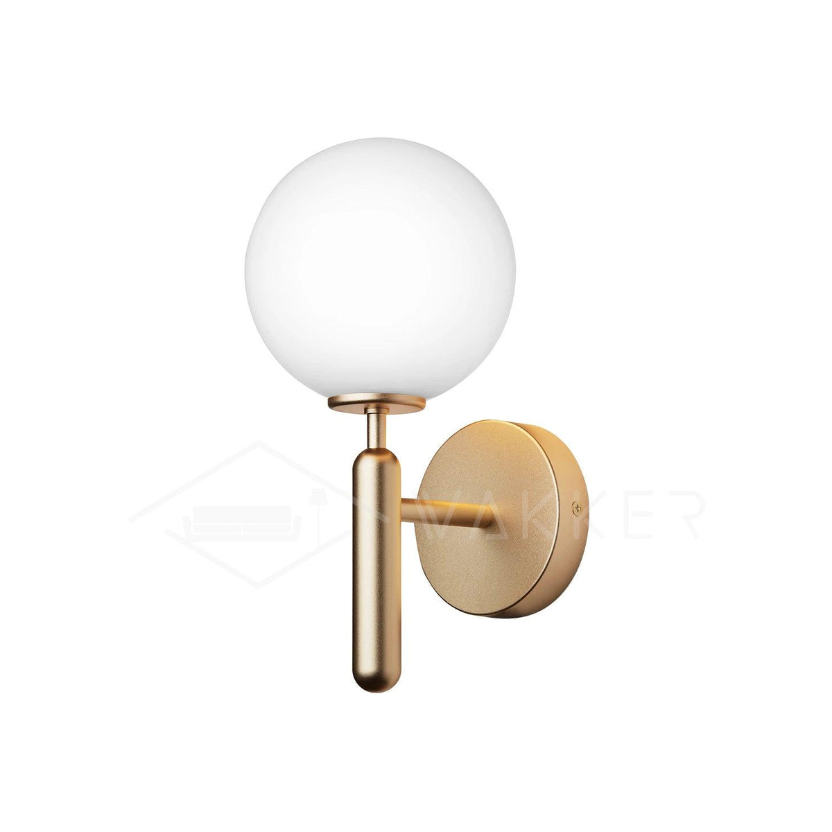 Nordic-Style Wall Light with Adjustable Brightness