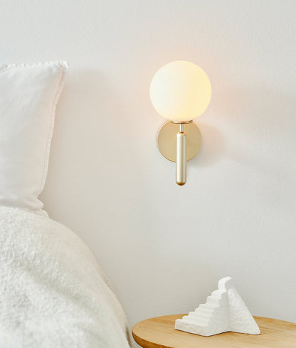 Nordic-Style Wall Light with Adjustable Brightness