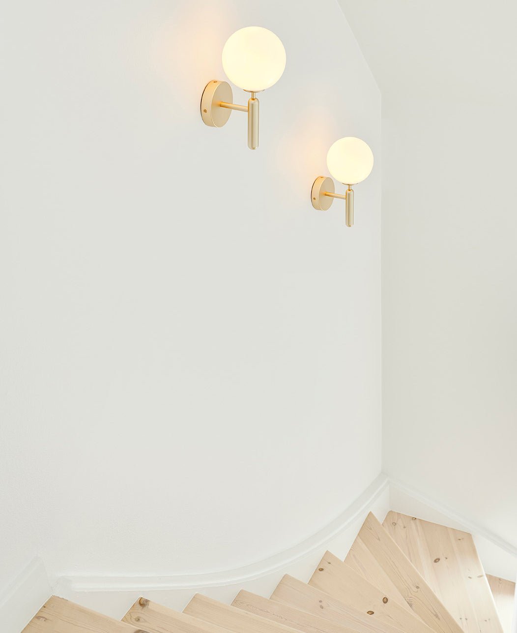 Nordic-Style Wall Light with Adjustable Brightness