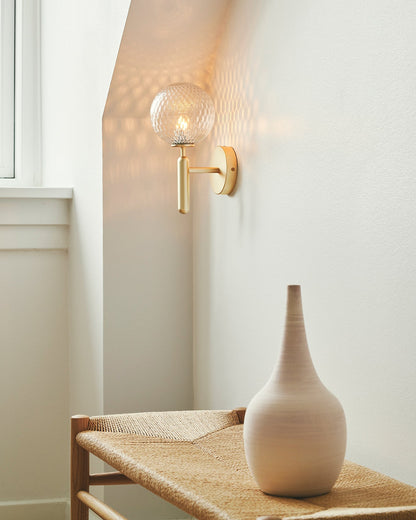Nordic-Style Wall Light with Adjustable Brightness