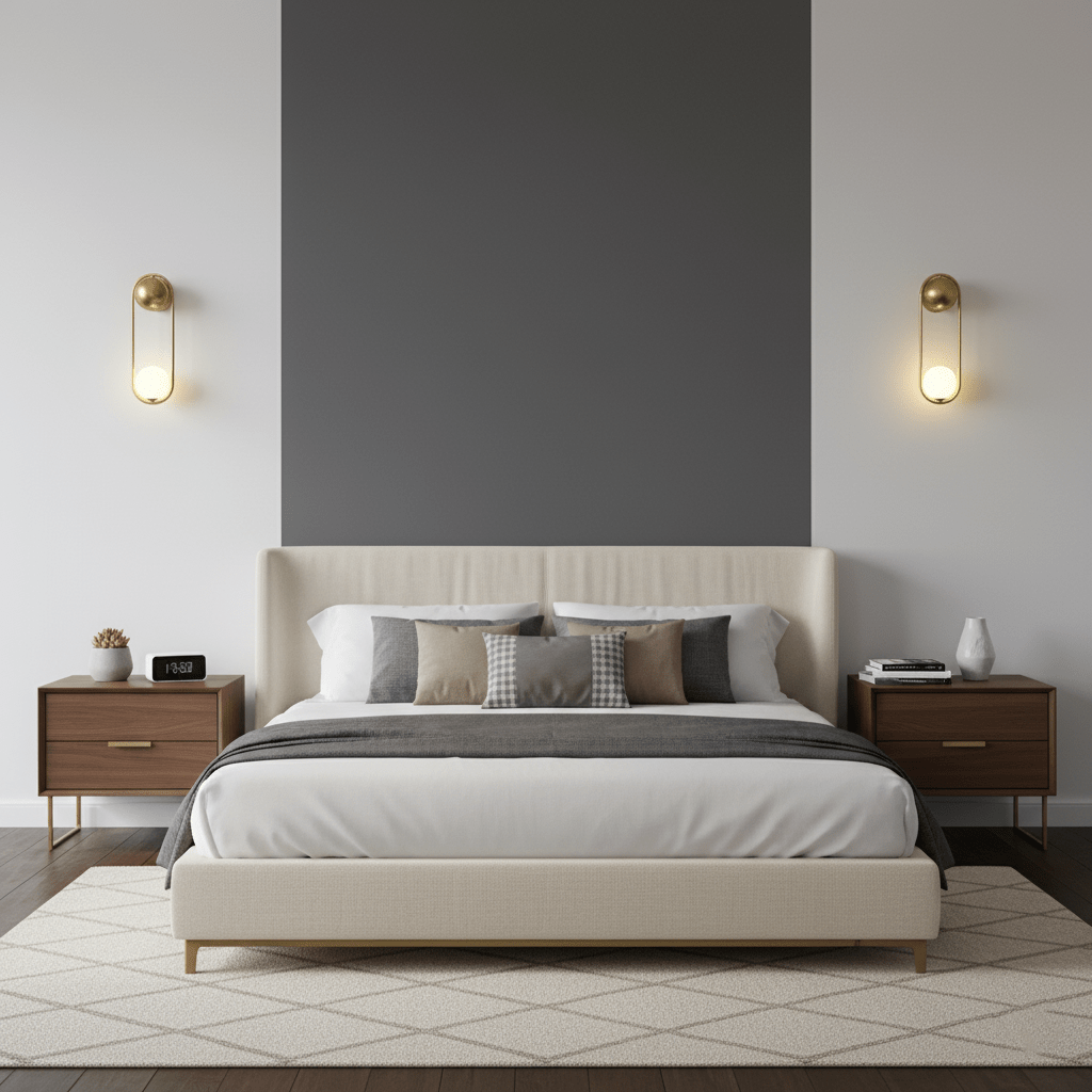 Wall Lamp with Adjustable Brightness — front view