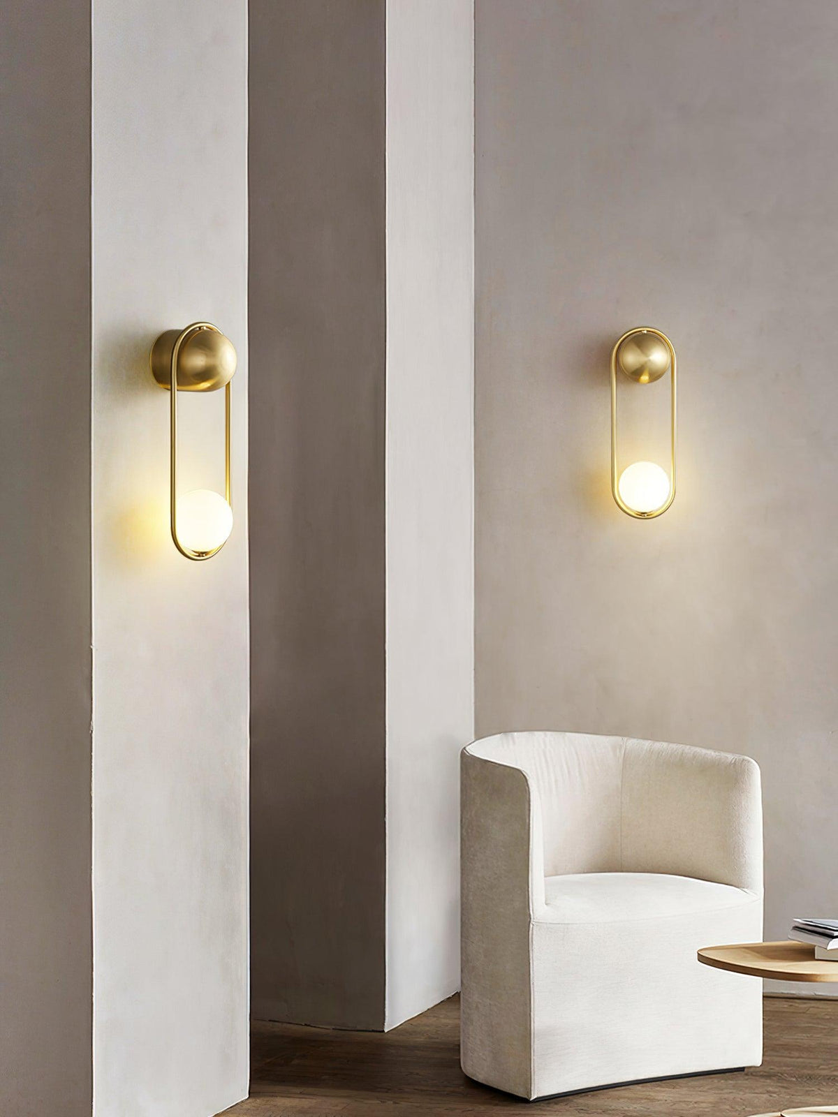 Wall Lamp with Adjustable Brightness