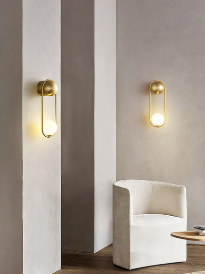 Wall Lamp with Adjustable Brightness