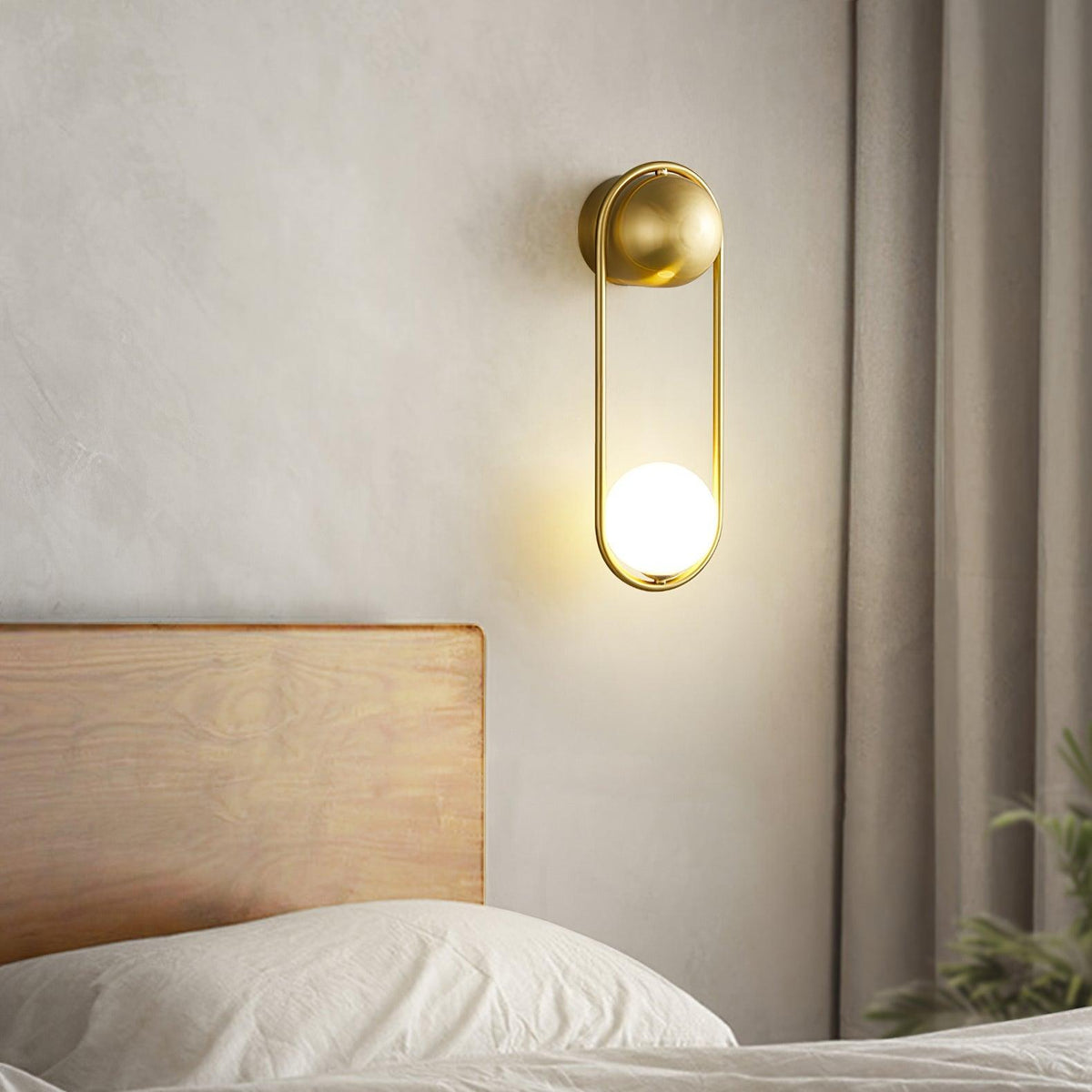 Wall Lamp with Adjustable Brightness