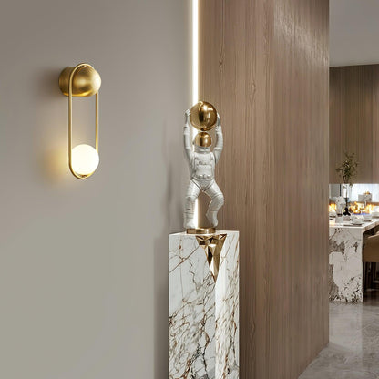 Wall Lamp with Adjustable Brightness