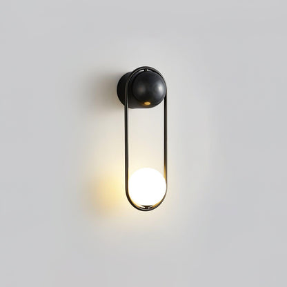 Wall Lamp with Adjustable Brightness — side view