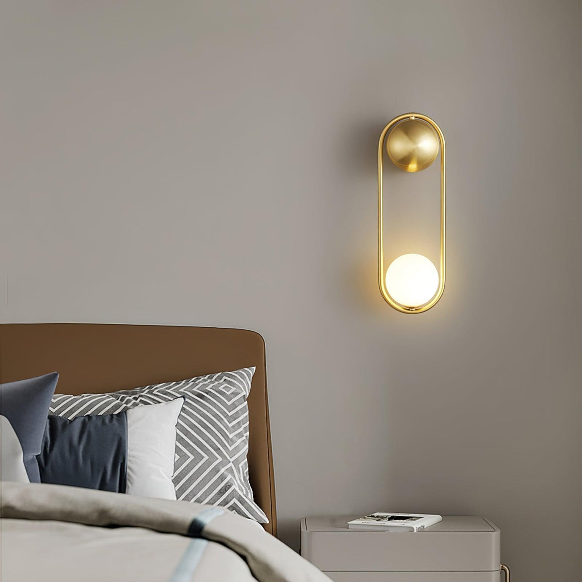 Wall Lamp with Adjustable Brightness