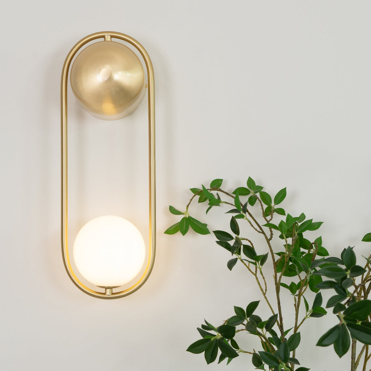 Wall Lamp with Adjustable Brightness