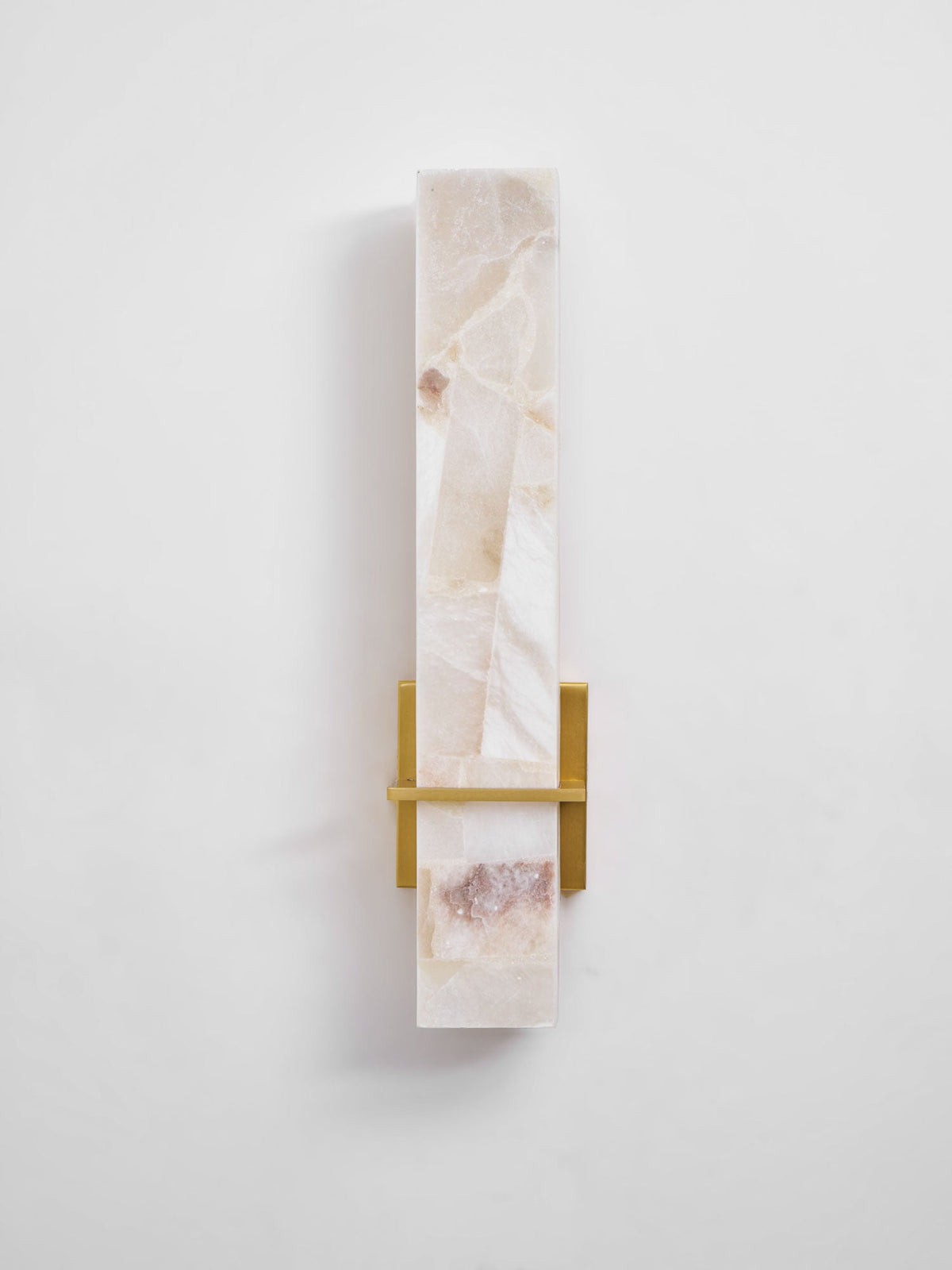 Alabaster Wall Sconce with Adjustable Brightness