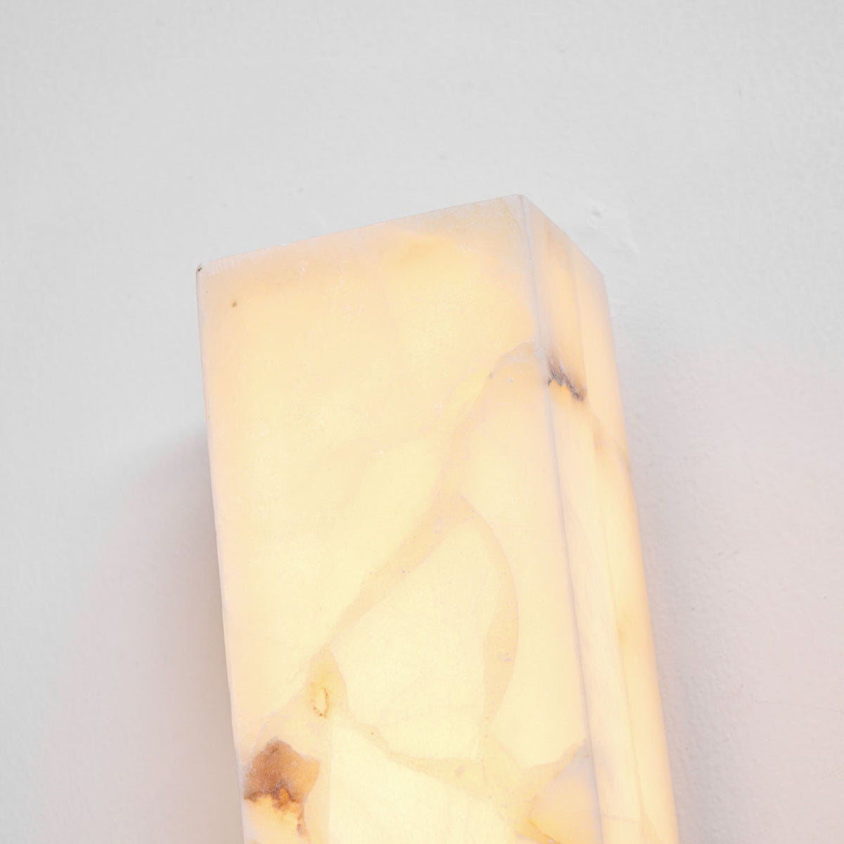 Alabaster Wall Sconce with Adjustable Brightness