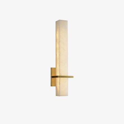 Alabaster Wall Sconce with Adjustable Brightness