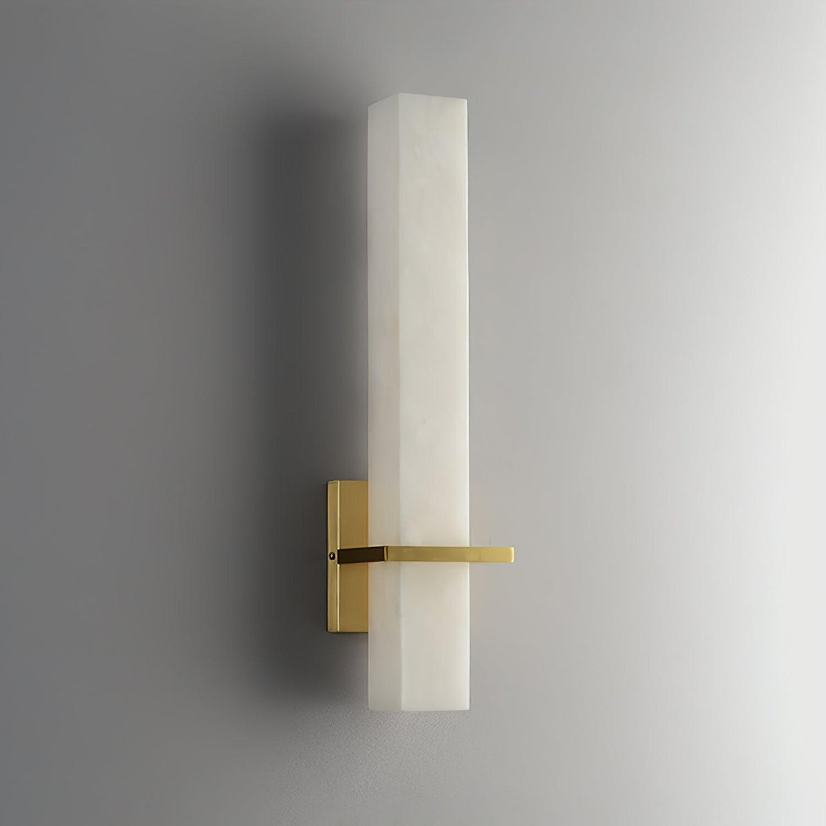 Alabaster Wall Sconce with Adjustable Brightness