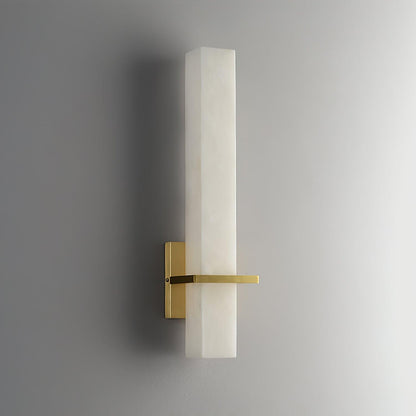 Alabaster Wall Sconce with Adjustable Brightness