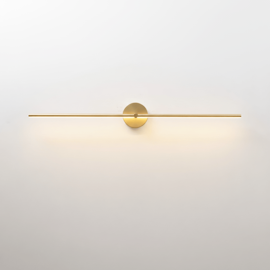 Linear LED Wall Lamp, Dimmable — side view