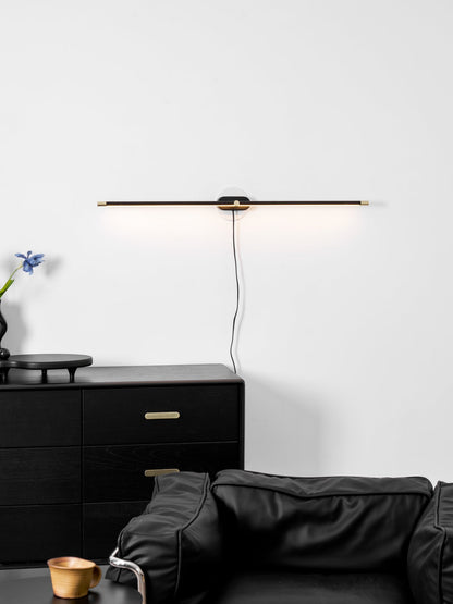 Minimalist Linear Wall Lamp, Dimmable LED