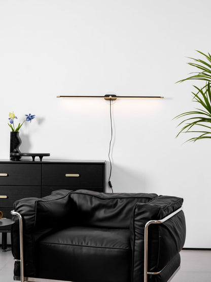 Minimalist Linear Wall Lamp, Dimmable LED