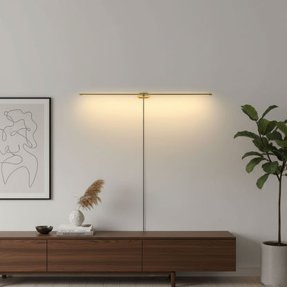 Minimalist Linear Wall Lamp, Dimmable LED