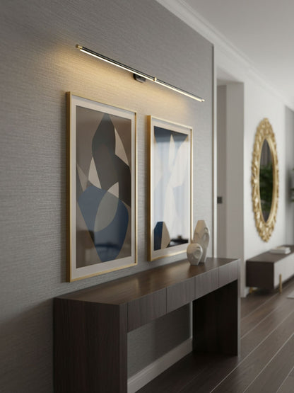 Sleek Linear Wall Lamp, Dimmable LED