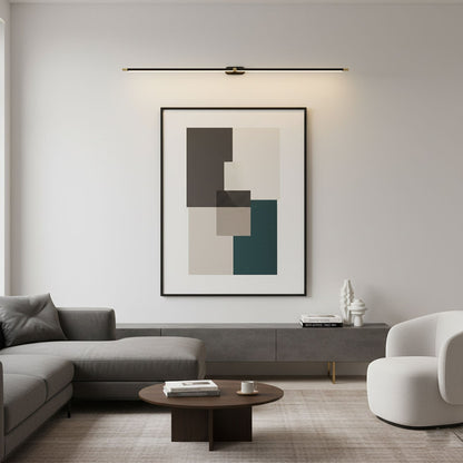 Sleek Linear Wall Lamp, Dimmable LED