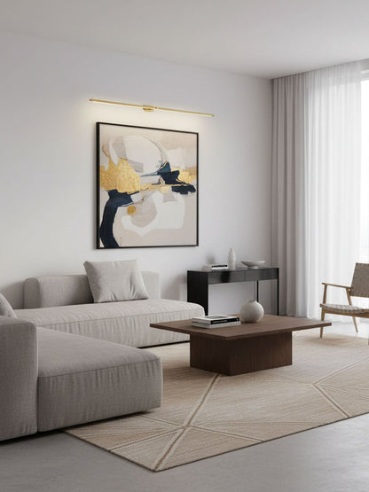 Sleek Linear Wall Lamp, Dimmable LED
