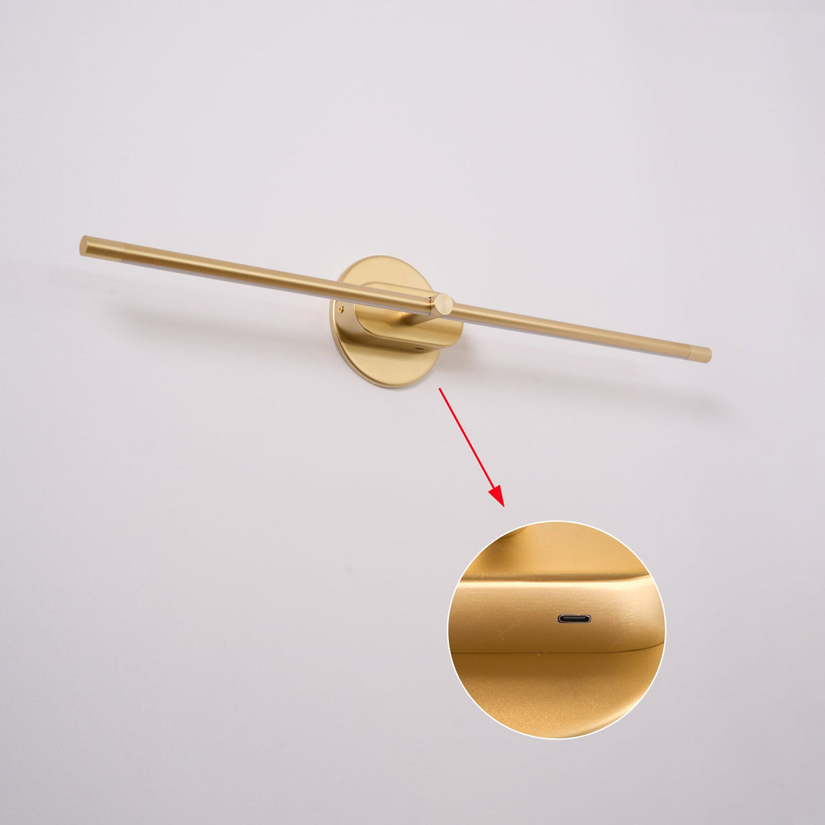 Rechargeable Wall Lamp with Timer Function