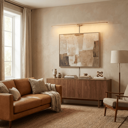 Minimalist Linear Wall Lamp, Dimmable LED