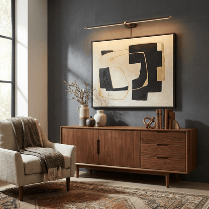 Minimalist Linear Wall Lamp, Dimmable LED