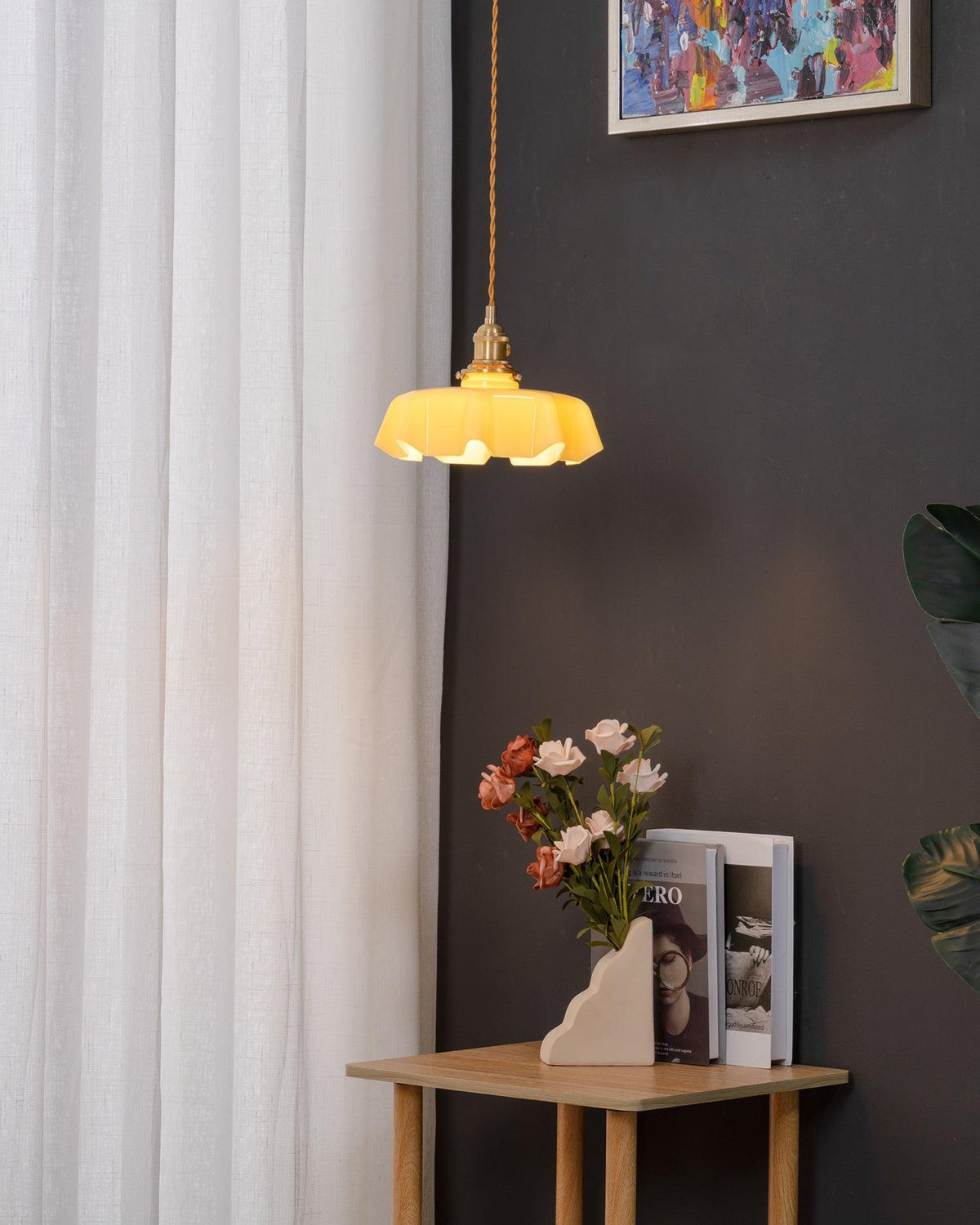 French Flower Pendant Light Position 28
