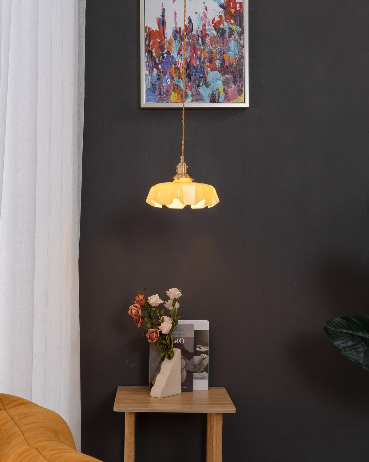 French Flower Pendant Light Position 24