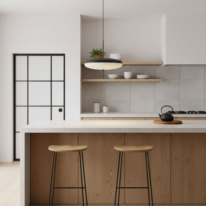Opal Disc Suspension Lamp Position 9