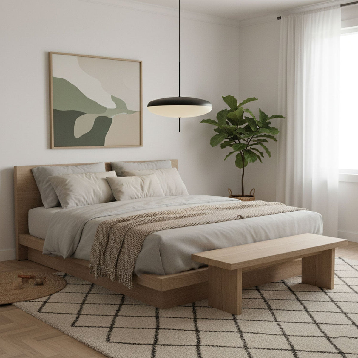 Opal Disc Suspension Lamp Position 10