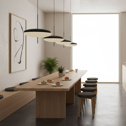 Opal Disc Suspension Lamp Position 17