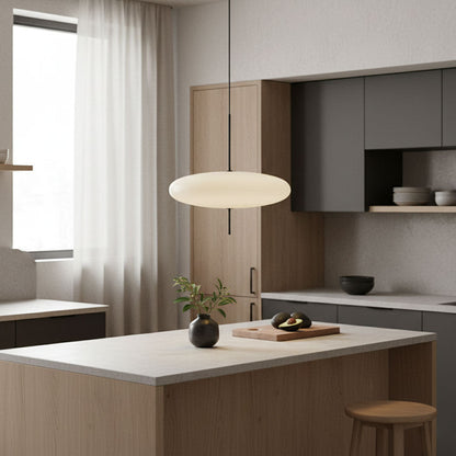 Opal Disc Suspension Lamp Position 11