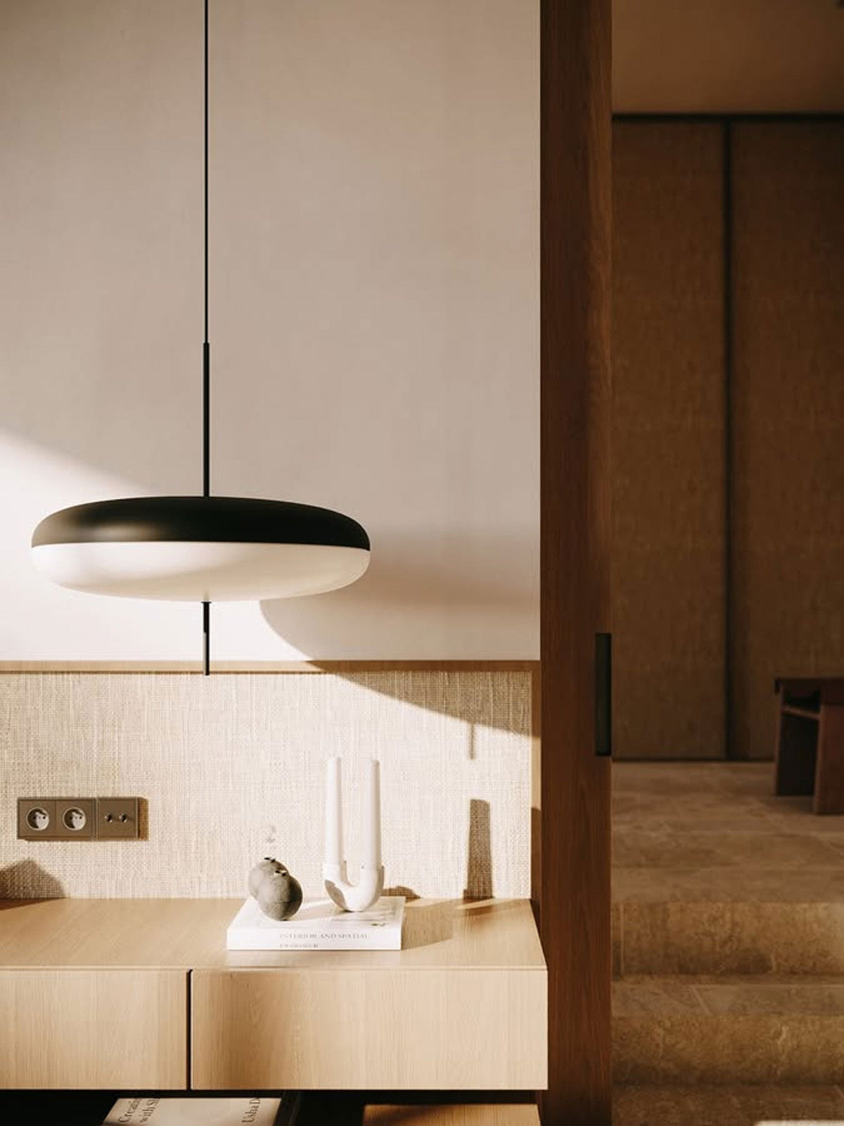 Opal Disc Suspension Lamp Position 15