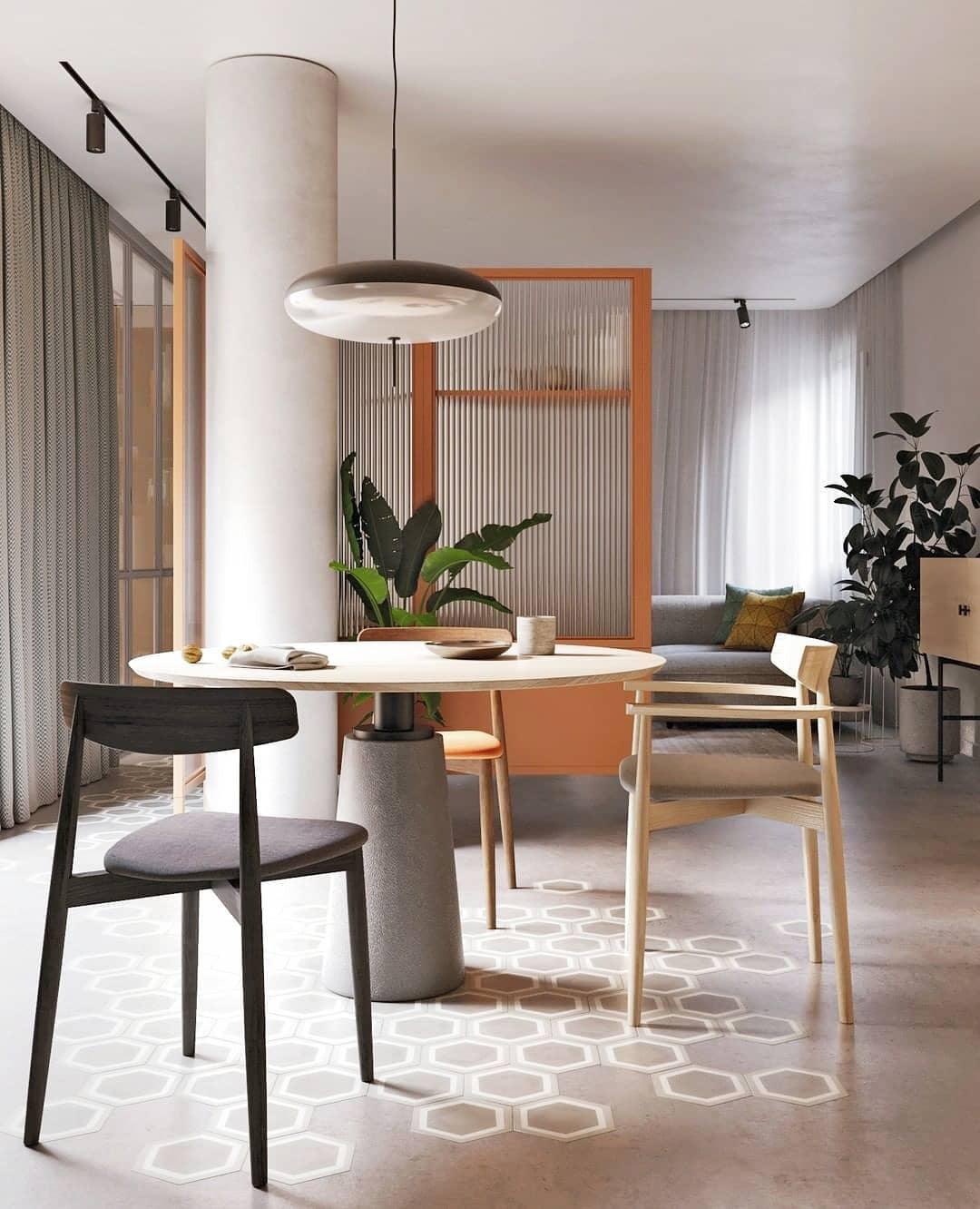 Opal Disc Suspension Lamp Position 34
