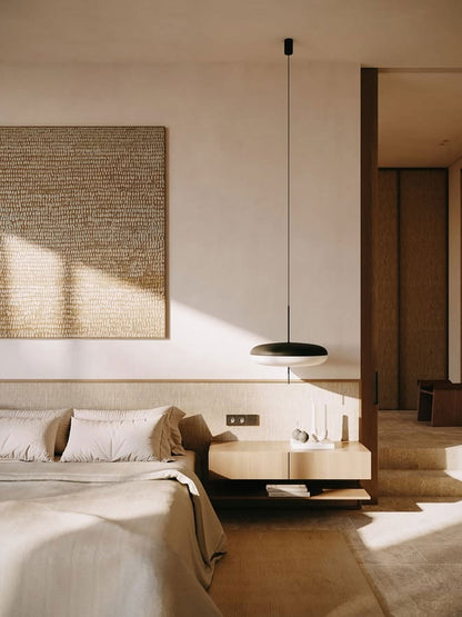 Opal Disc Suspension Lamp Position 14