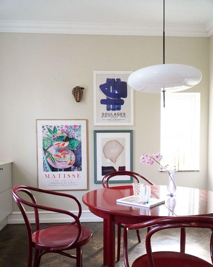 Opal Disc Suspension Lamp Position 37