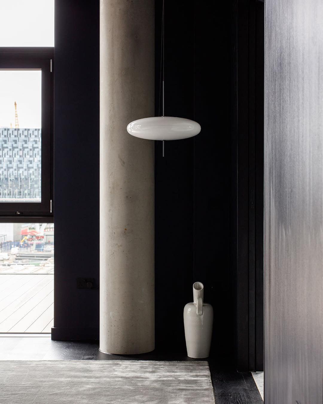 Opal Disc Suspension Lamp Position 24