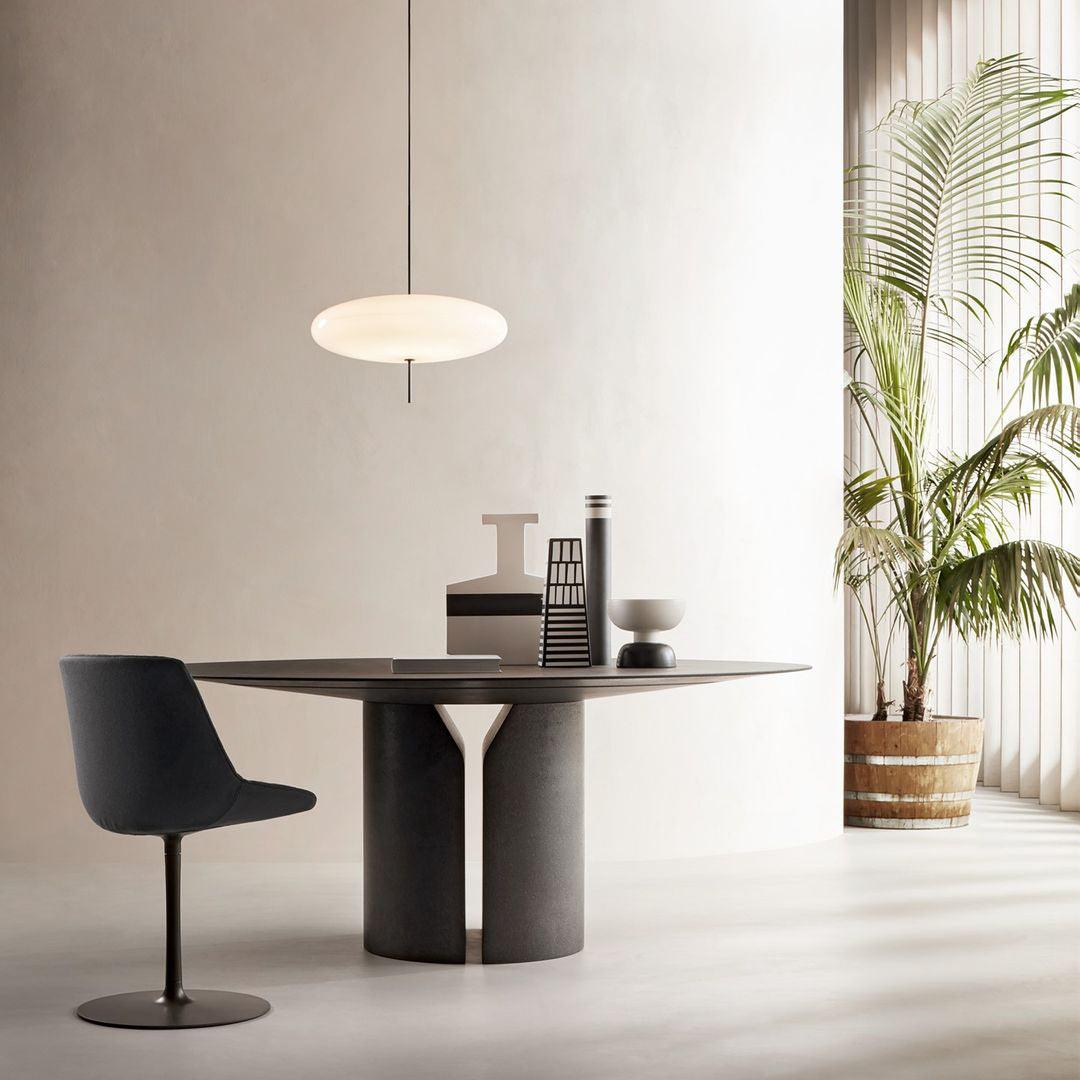 Opal Disc Suspension Lamp Position 56
