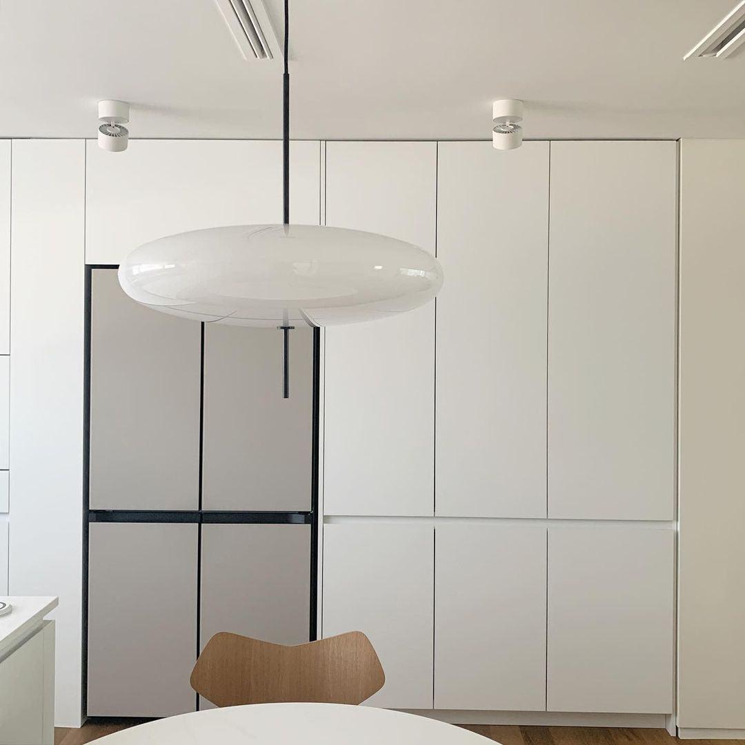 Opal Disc Suspension Lamp Position 58