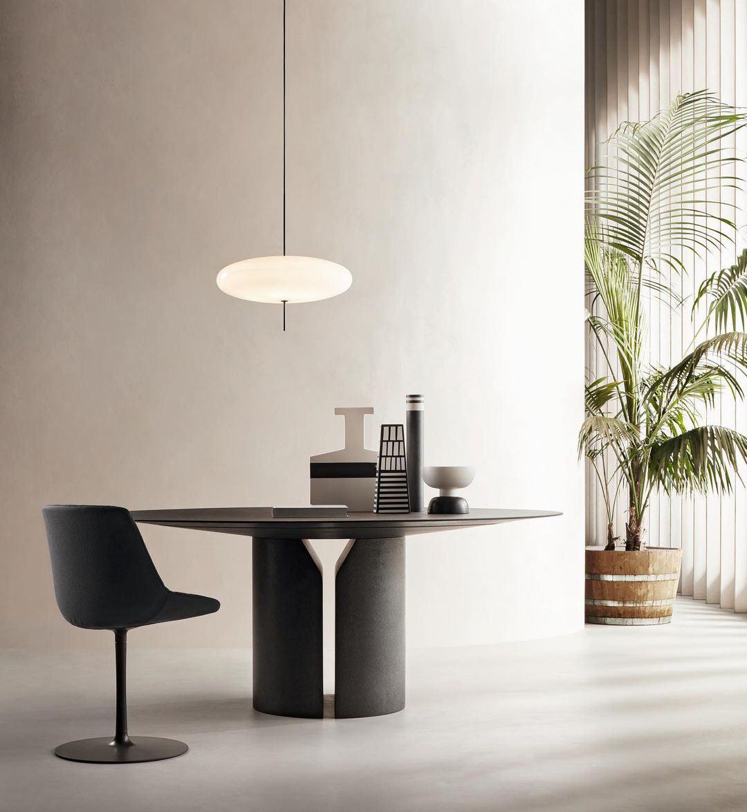 Opal Disc Suspension Lamp Position 65