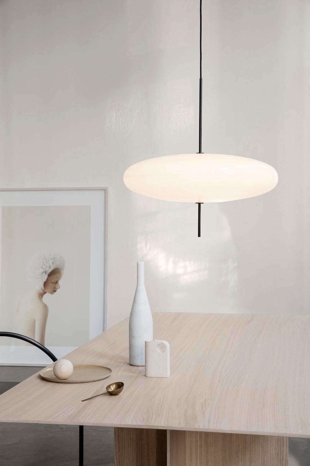 Opal Disc Suspension Lamp Position 70