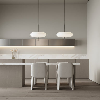 Opal Disc Suspension Lamp Position 20