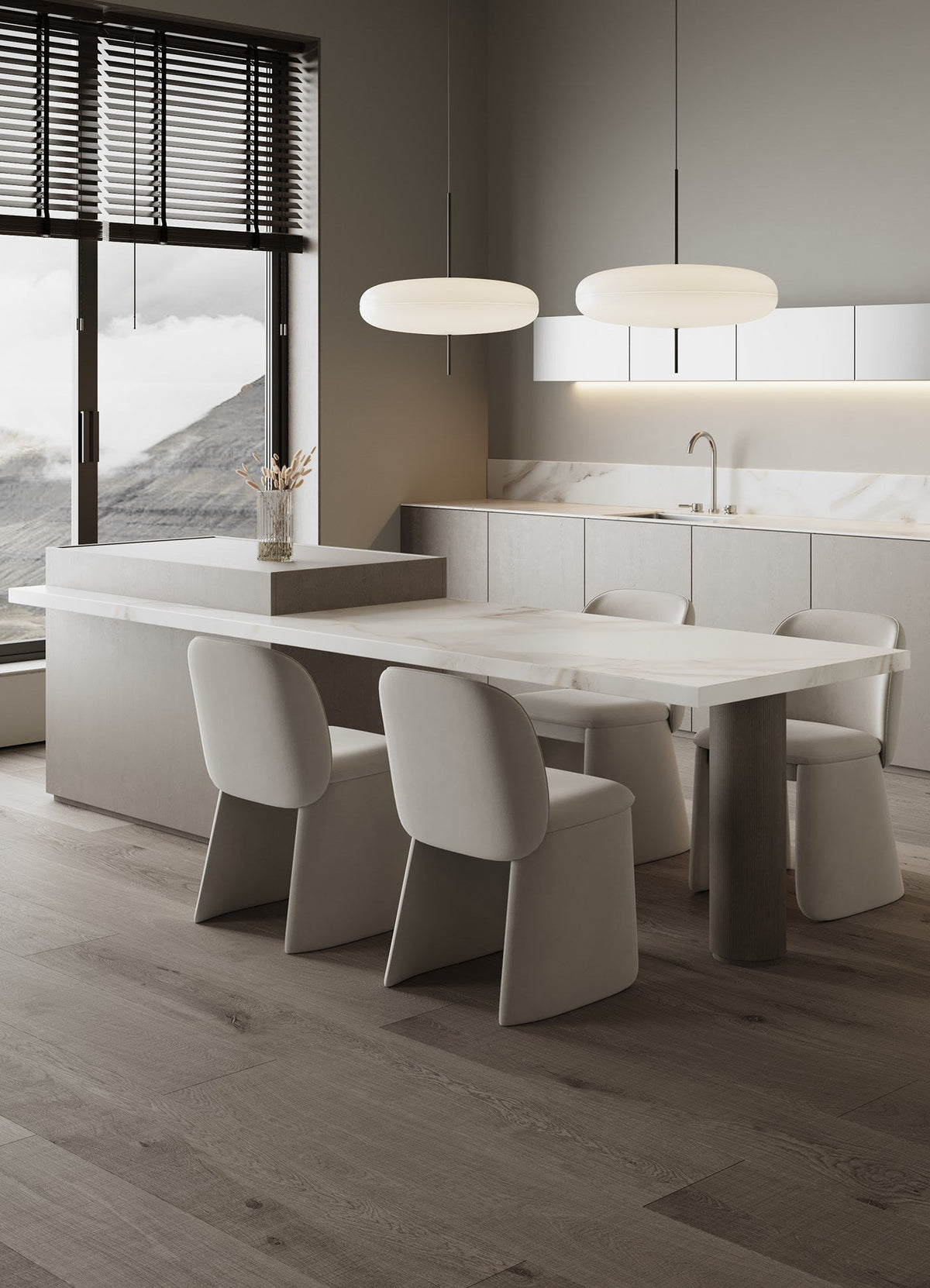 Opal Disc Suspension Lamp Position 87