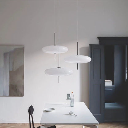 Opal Disc Suspension Lamp Position 97