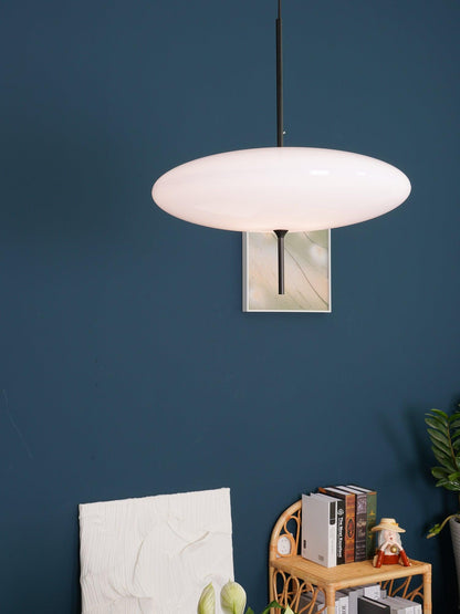 Opal Disc Suspension Lamp Position 75