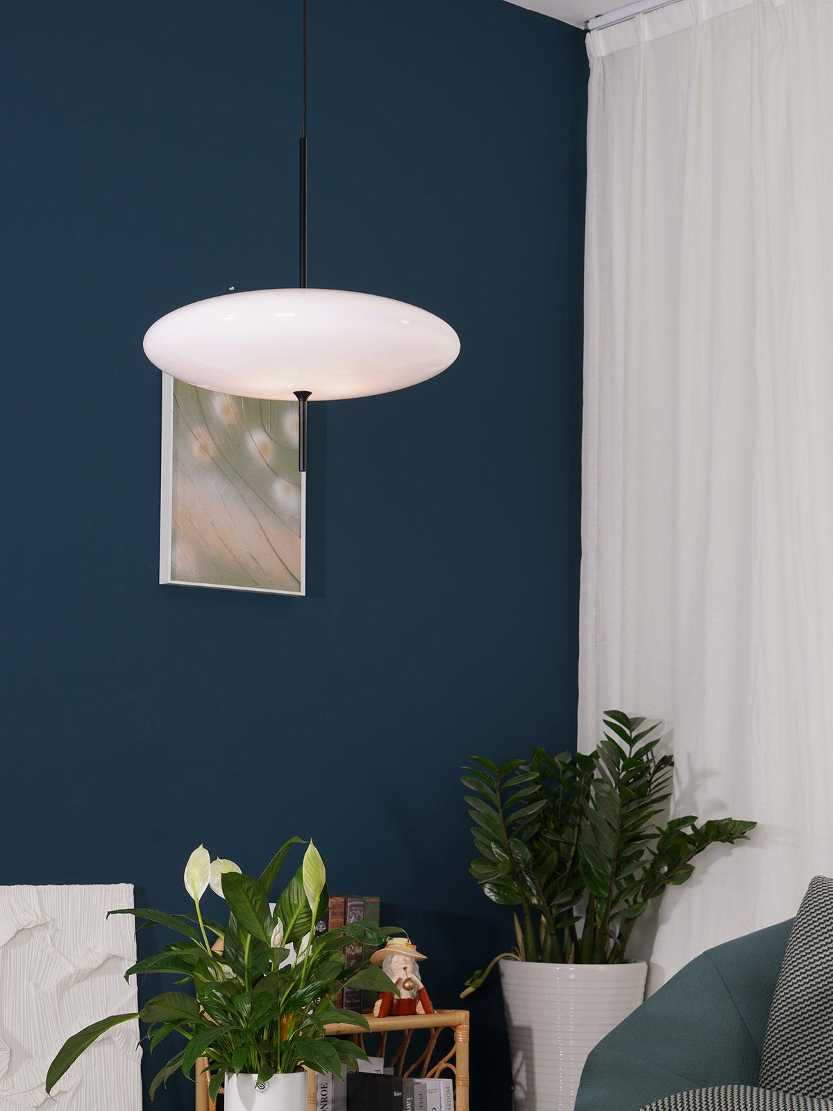 Opal Disc Suspension Lamp Position 77