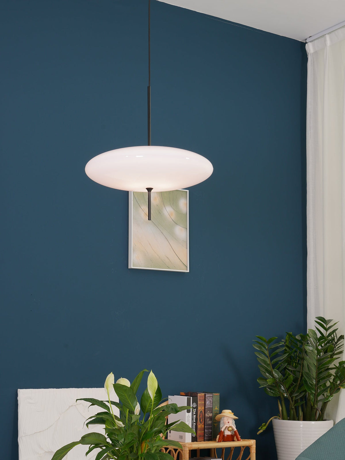 Opal Disc Suspension Lamp Position 78