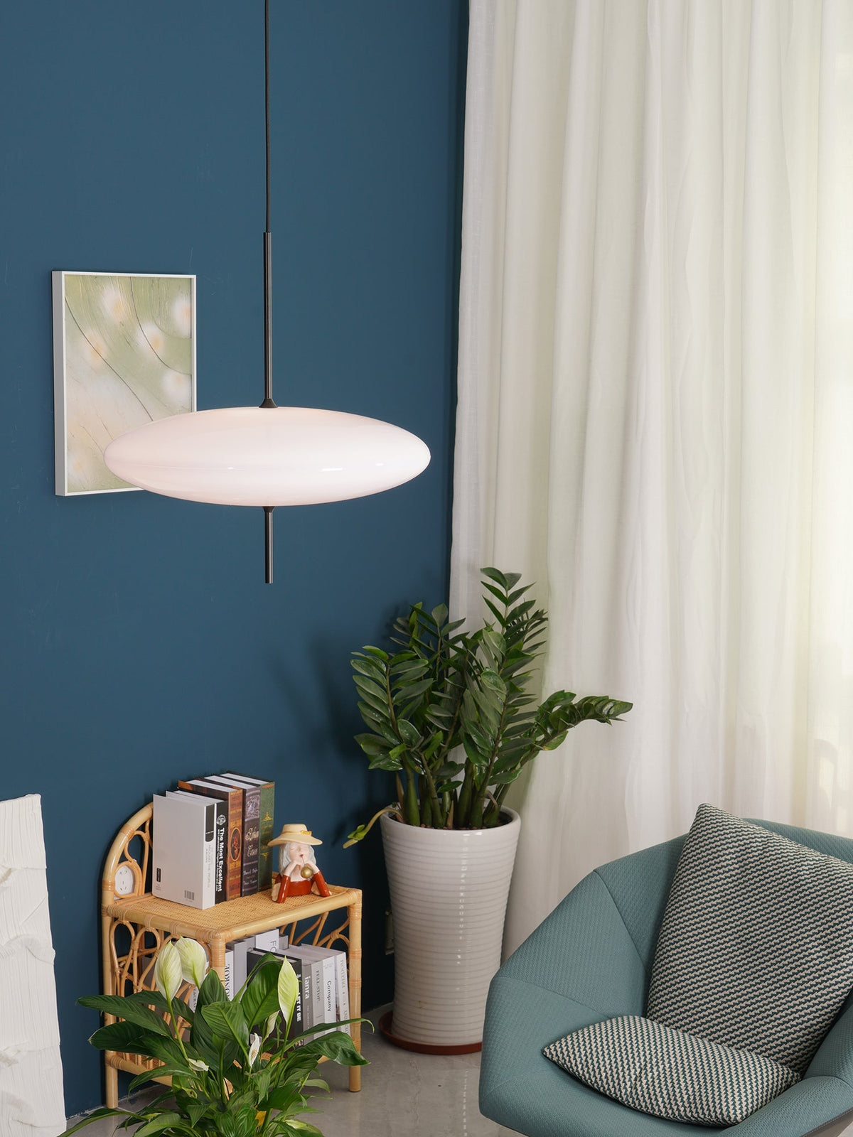 Opal Disc Suspension Lamp Position 79
