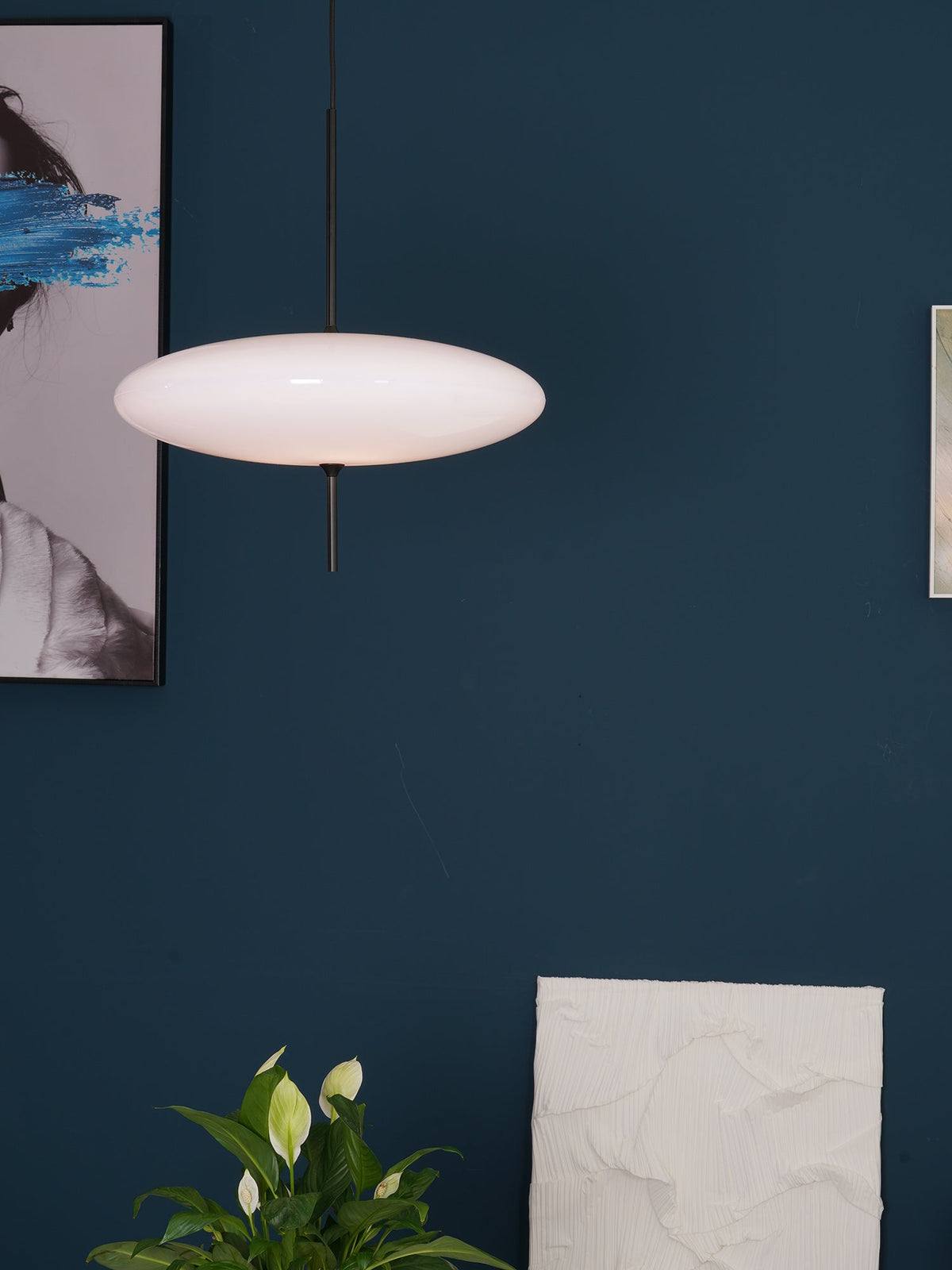 Opal Disc Suspension Lamp Position 81